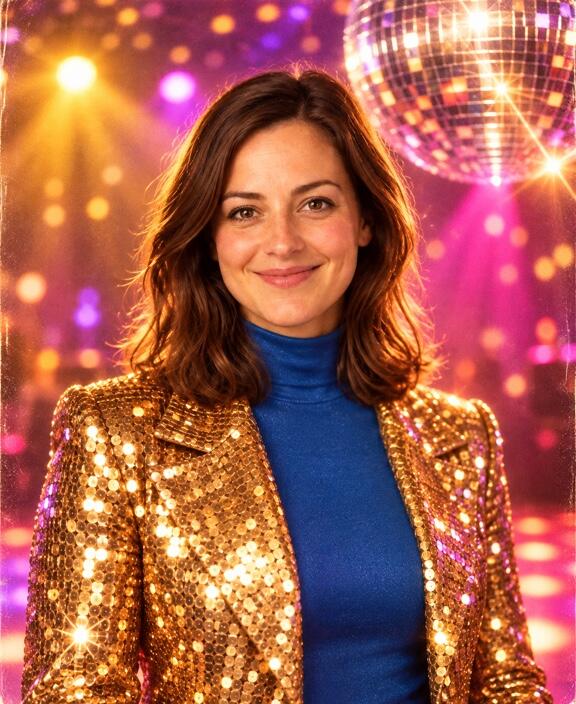 Retro disco